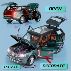 Scale Range Rover Alloy Car Model Light Sound. - Image 4